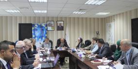 اجتماع اللجنة التوجيهية لمشروع "التعزيز المؤسسي لمجلس القضاء الأعلى"