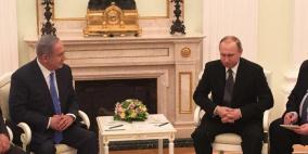 نتنياهو يجتمع ببوتن في موسكو