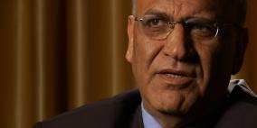 عريقات: الرئيس أكد مُجددا دعمه الكامل للمبادرة الفرنسية