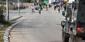 مظاهرة في رام الله ومواجهات عوفر اليوم لأجل غزة