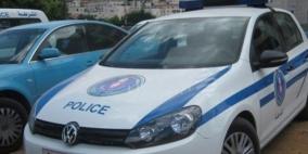 اصابة شرطيين فلسطينيين بجروح في حادث سير ذاتي