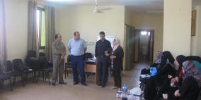 التلاوي يزور بلدة الزاوية ويجتمع مع مسساتها الاهليه