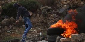 مواجهات مع الاحتلال على مشارف بلدة سنجل