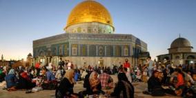 الاحتلال يمنع ادخل 6 الاف وجبة افطار الى الاقصى