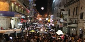 رام الله لحظة تتويج محمد عساف بلقب عرب ايدول