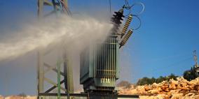 كهرباء القدس تباشر أعمال الصيانة لخطوط الضغط العالي الناقلة للطاقة