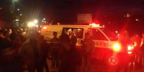 اربع اصابات احداها خطيرة في حادث سير غرب الخليل