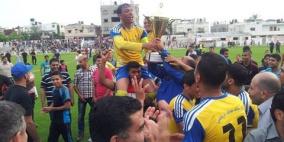 15 ألف دولار مكافئة أبطال دوري الأولى في غزة