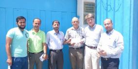 لجنة الدفاع عن المعتقلين الإداريين تلتقي مدير مكتب الأمم المتحدة بغزة