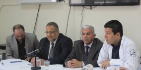 مشفى جامعة النجاح يعقد مؤتمراً صحفياً حول أول "زراعة للكلى" في فلسطين