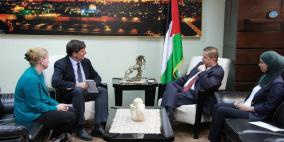 وزير الصحة يجتمع بنائب رئيس بعثة الوكالة الأميركية للتنمية