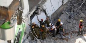 الإعلان عن هوية ضحايا إنهيار المبنى في تل أبيب