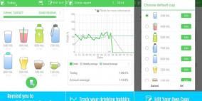 تطبيق لمتابعة حاجتك اليومية لمياه الشرب