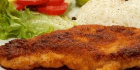 شرائح اللحم المقلي على الطريقة النمساوية