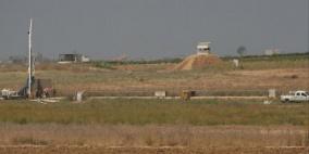 جدار اسمنتي حول غزة