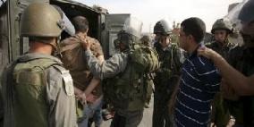 اعتقال أربعة مواطنين من محافظة رام الله