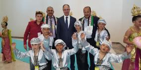 مشاركة فلسطينيه في افتتاح انطاليا إكسبو ويوم الطفوله في تركيا