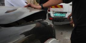 حادث سير على طريق بين ايل-الجلزون