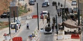 اصابة جندي بجروح خطيرة باقتحام شاحنة لحاجز في بيت لحم