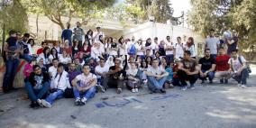 مشوار الألوان في كفر مالك وعين ساميا .ضمن بنرامج مشاوير البيت من مجموعة بيت الحياة الشبابية