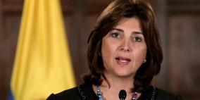 سلطات الاحتلال تمنع وزيرة خارجية كولومبيا من زيارة رام الله