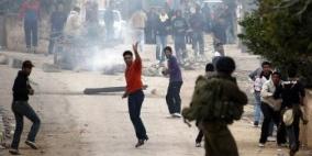 إصابة العشرات بالاختناق خلال مواجهات في قرية برطعة الشرقية