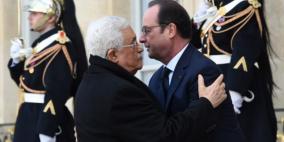 عباس يلتقي الرئيس الفرنسي الاسبوع المقبل
