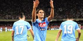 الدوري الإيطالي: ثلاثية كافاني تدمر لاتسيو