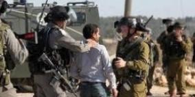 قوات الاحتلال تعتقل طفلا وأربعة متضامنين أجانب في النبي صالح