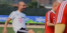 "غوارديولا" يضرب مهاجم بايرن ميونيخ المشاغب "روبن"