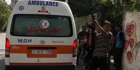 توديع شهيد من وسط قطاع غزة