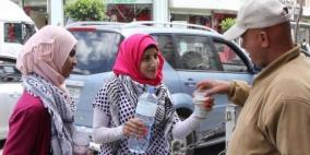 اعتصام تضامني مع الأسرى المضربين في رام الله