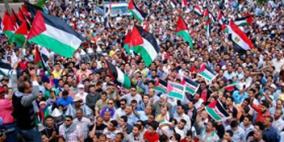 بروكسل: 20 ألف متظاهر ينددون بالعدوان على غزة