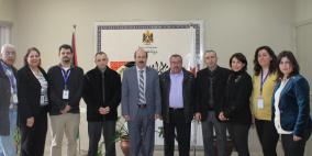 بلدية رام الله تستضيف وفداً من بلدية بيت لحم في إطار تبادل الخبرات
