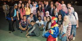 مأدبة إفطار واحتفال رمضاني للأطفال المرضى في مستشفى المقاصد