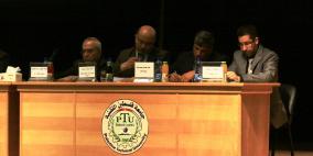 مؤتمر أزمة المياه وأفاق التنمية الزراعية في جامعة فلسطين التقنية -خضوري