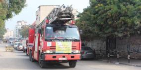 غزة: الدفاع المدني يطالب بالراتب في مسيرة محمولة