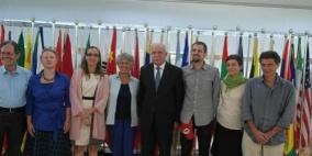 المالكي يلتقي رئيس حكومة والوني بروكسل ووفداً من البرلمان الاوربي كلاً على حده