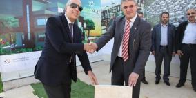 البنك الاسلامي الفلسطيني وبيدر للاعمار والتطوير يحتفلان بوضع حجر الأساس لمشروع ريف