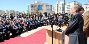 احياء ذكرى يوم الأرض وزراعة أشجار الزيتون في منطقة البالوع بمدينة البيرة