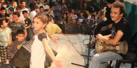 دار قنديل تغني للوطن والأسرى في بيت ريما ضمن الاعتصام التضامني مع الاسرى المضربين