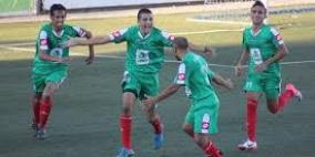 اهلي الخليل يفوز على بلاطه بثلاثية في دوري المحترفين