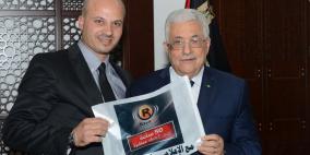 الرئيس عباس يلتقي بـ"رايــة" ويؤكد دعمه لخطوتها العالمية في دخول "جينس"