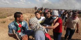 "محدث" إصابة خمس شبان في مواجهات بقطاع غزة