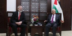 بالصور: الرئيس يستقبل زعيم حزب الشين فين الإيرلندي