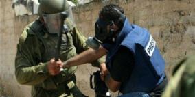 قلقيلية: إصابة صحفي بالرصاص المطاطي في كفر قدوم