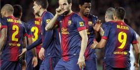 في غياب ميسي .. فابريجاس يُفجِر غضبه بهاتريك في مايوركا وسط فرحة بمشاركة أبيدال