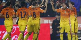 برشلونة يبتعد في الصدارة برباعية في شباك ليفانتي