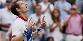 موراي يسقط فيدرر ويتوج بذهبية تنس لندن