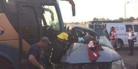 مصرع ثلاثة عمال بحادث سير شمال النقب